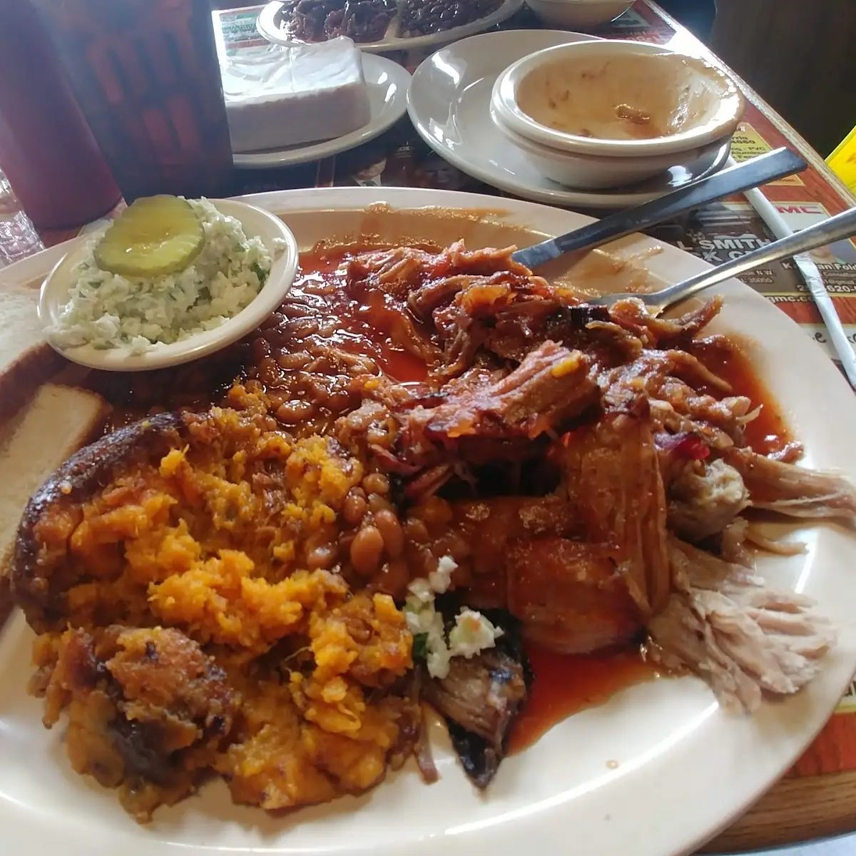 Pulled Pork & Sweet Potato Casserole