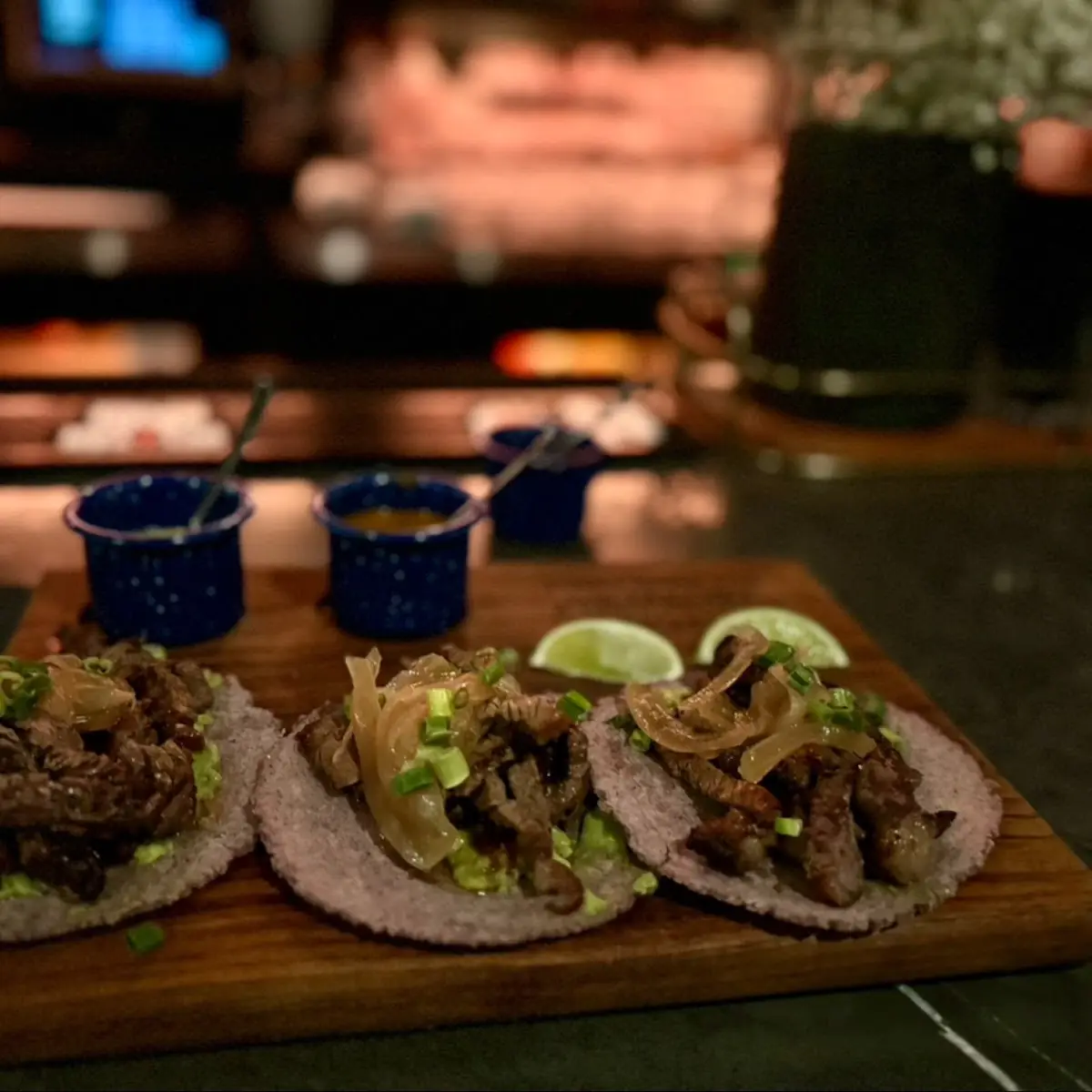 Mini Rib Eye Tacos