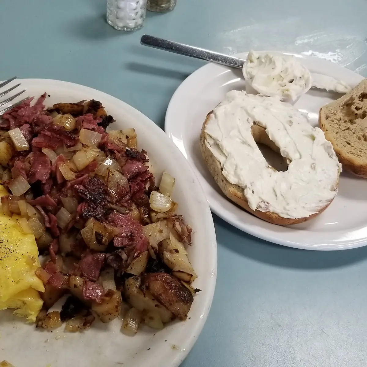 Corned Beef Hash and Eggs