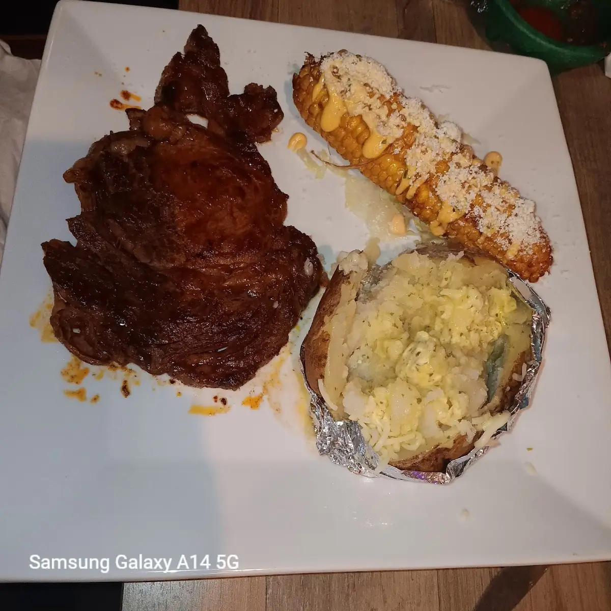 Steak Roasted Street Corn Potato