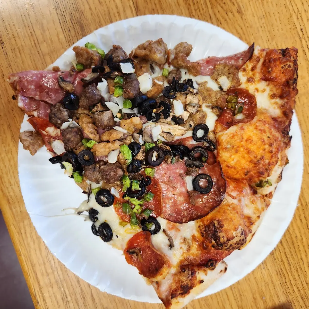 Combination Pizza Slice