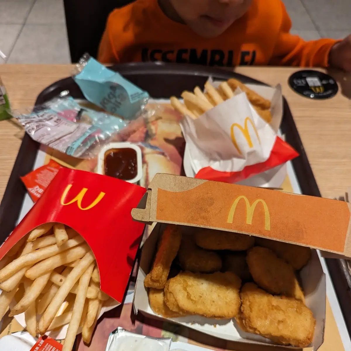 Chicken Nuggets with Fries