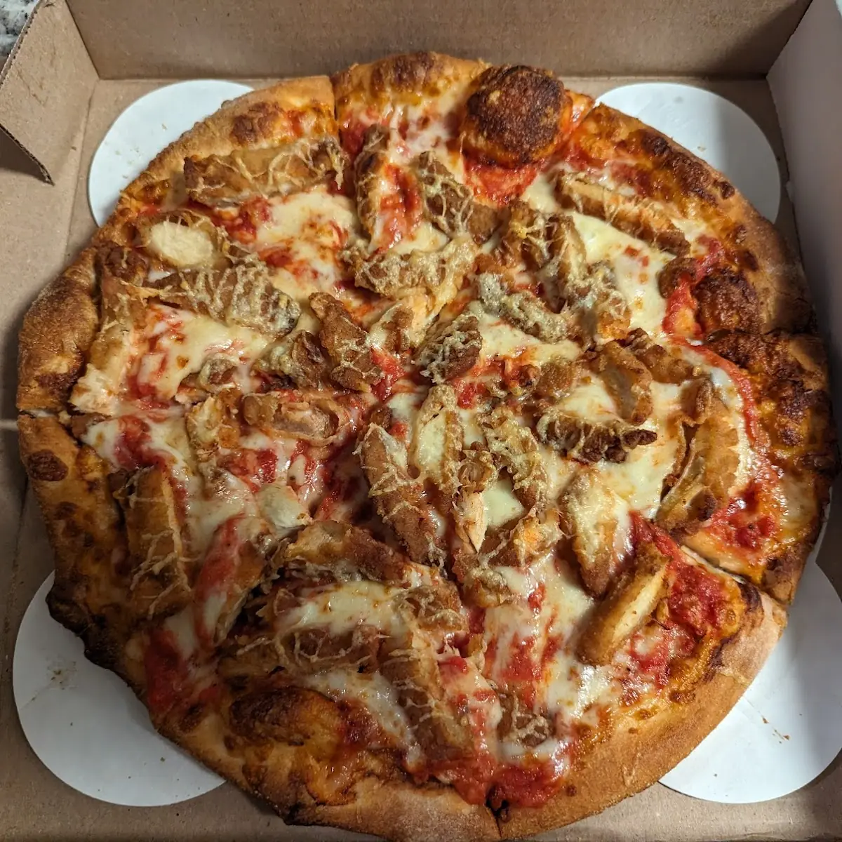 Chicken Parm Pizza