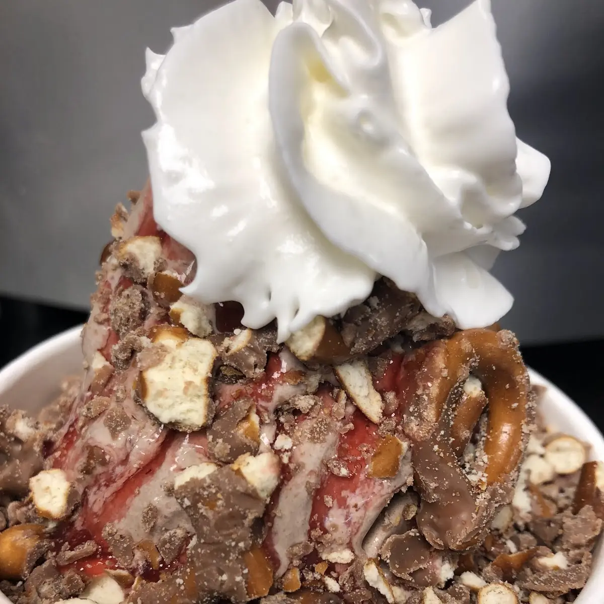 Strawberry Scooter Crunch Sundae