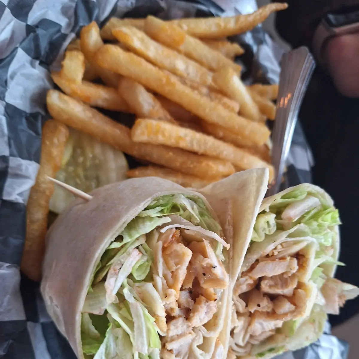 Chicken Caesar Wrap