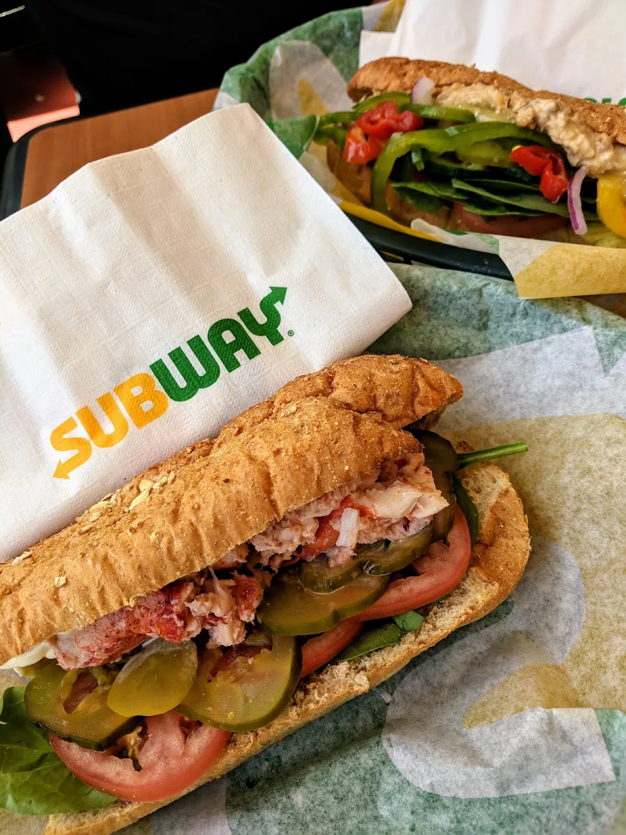 Lobster and Tuna Subs, Subway
