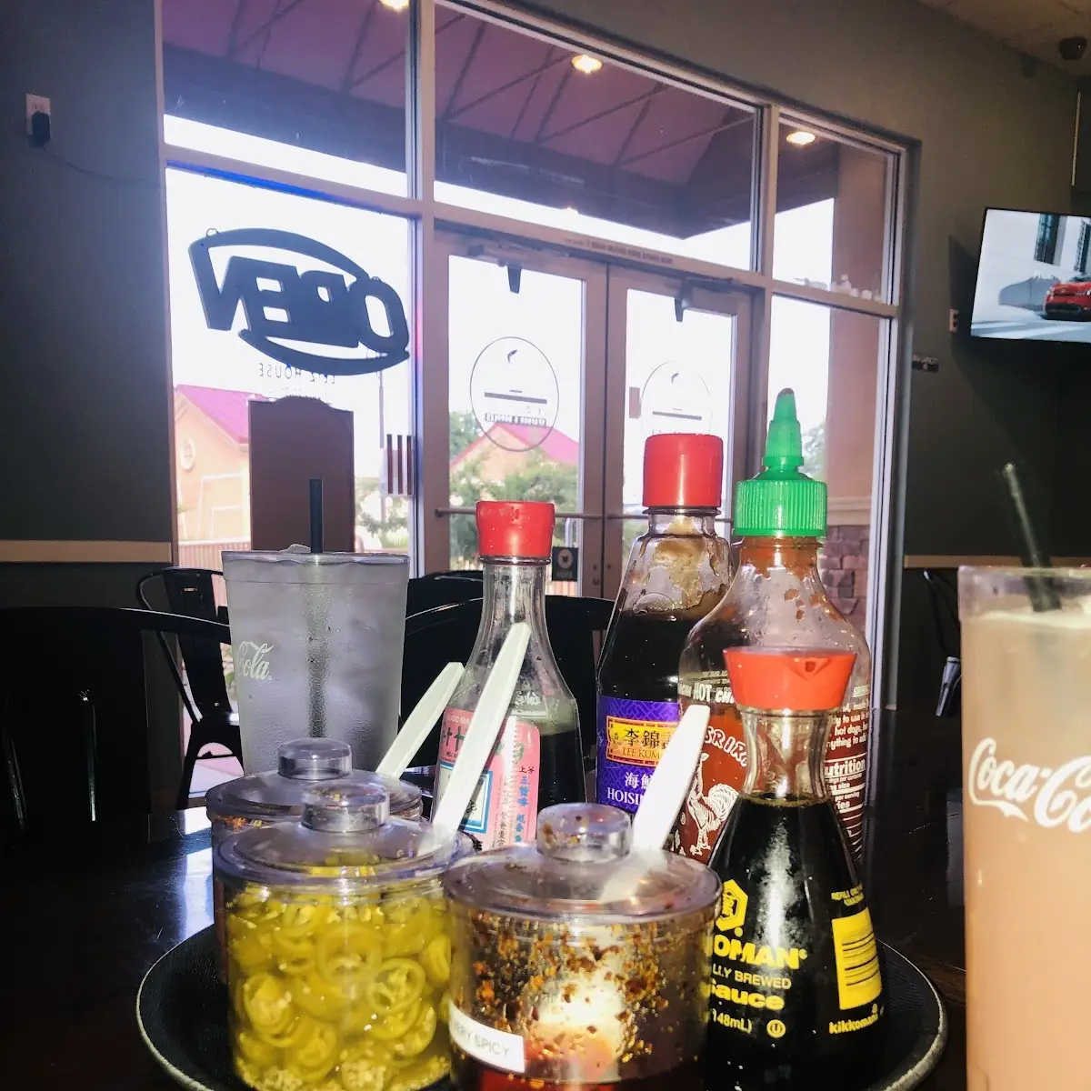 Side Table Condiments