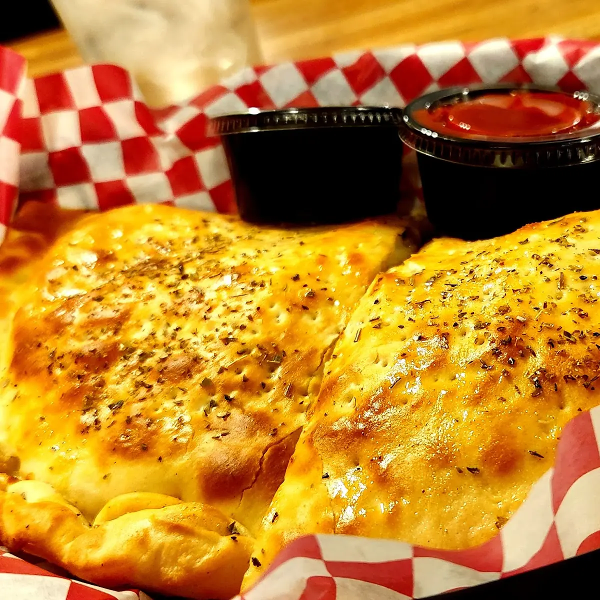 All Meat Calzone