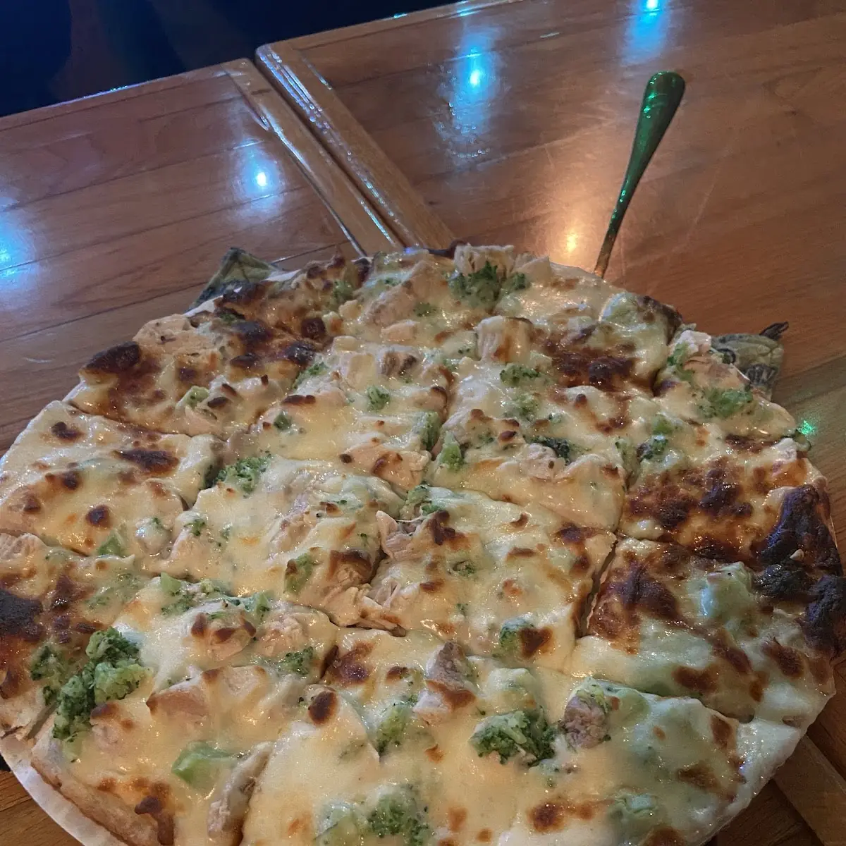 Chicken Alfredo Pizza