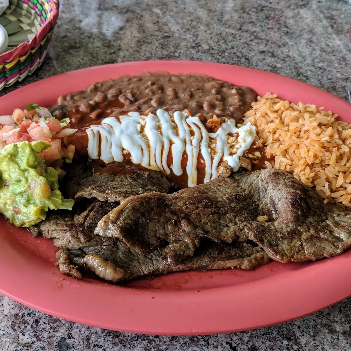 Carne Asada Plate