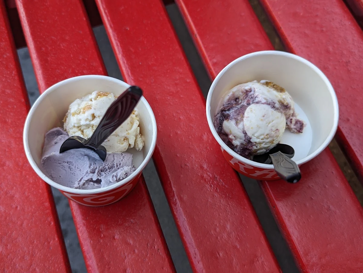 Honey Lavender Ice Cream Cone