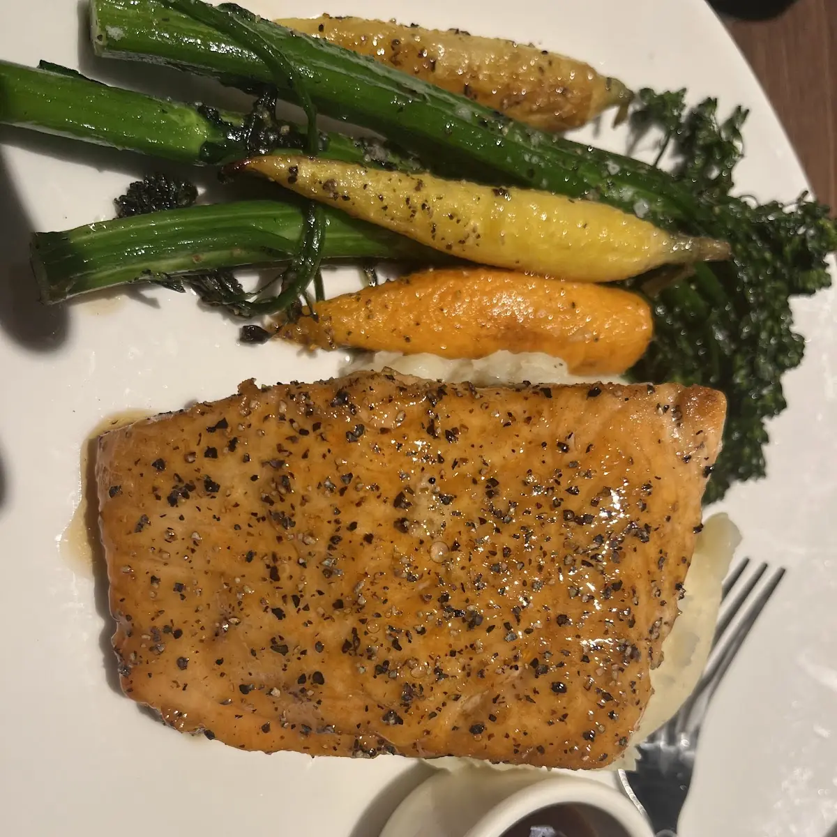 Whiskey Glazed Salmon