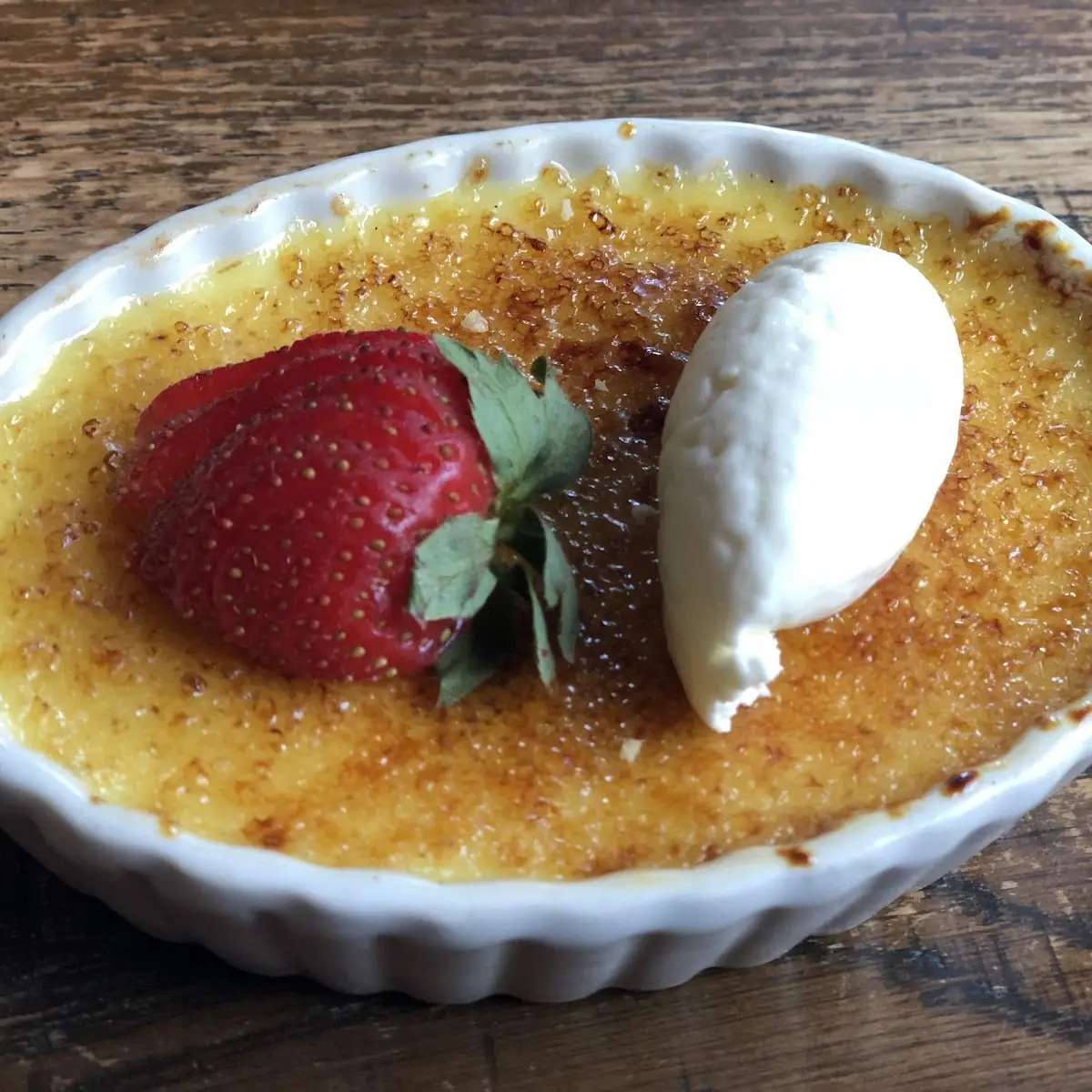 Lemon Creme Brulee