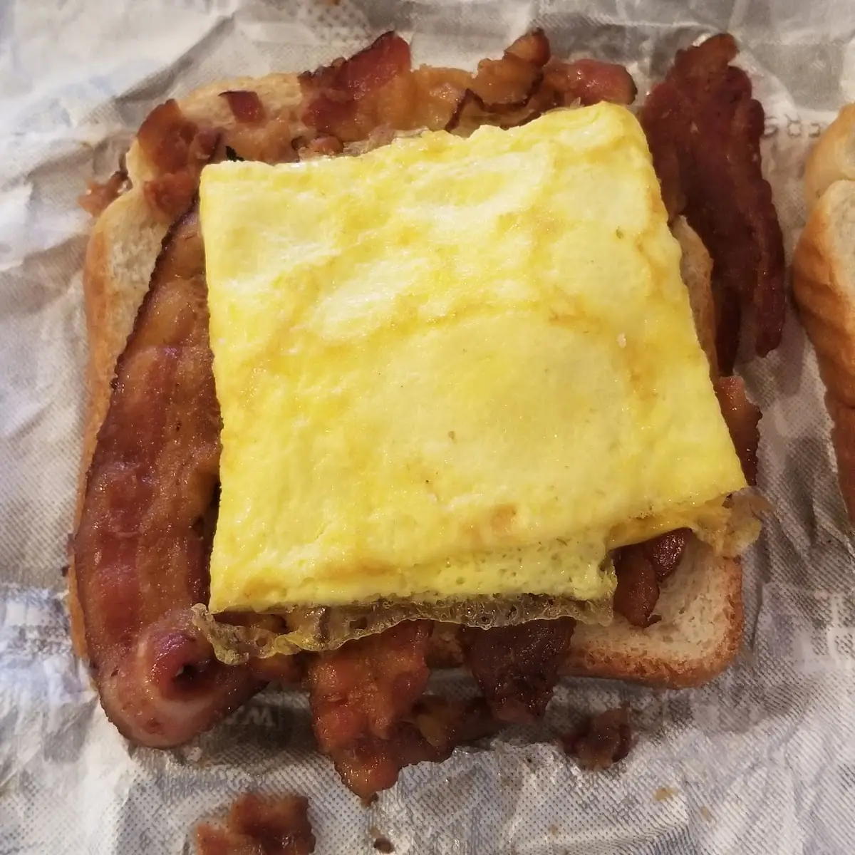 Bacon Egg and Cheese Sandwich