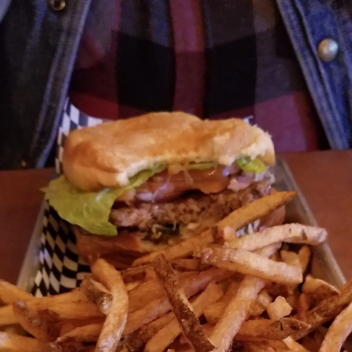 Mushroom Swiss Burger