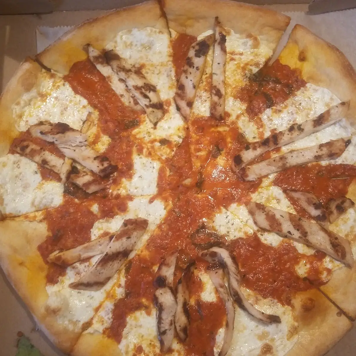 Drunken Chicken Pizza
