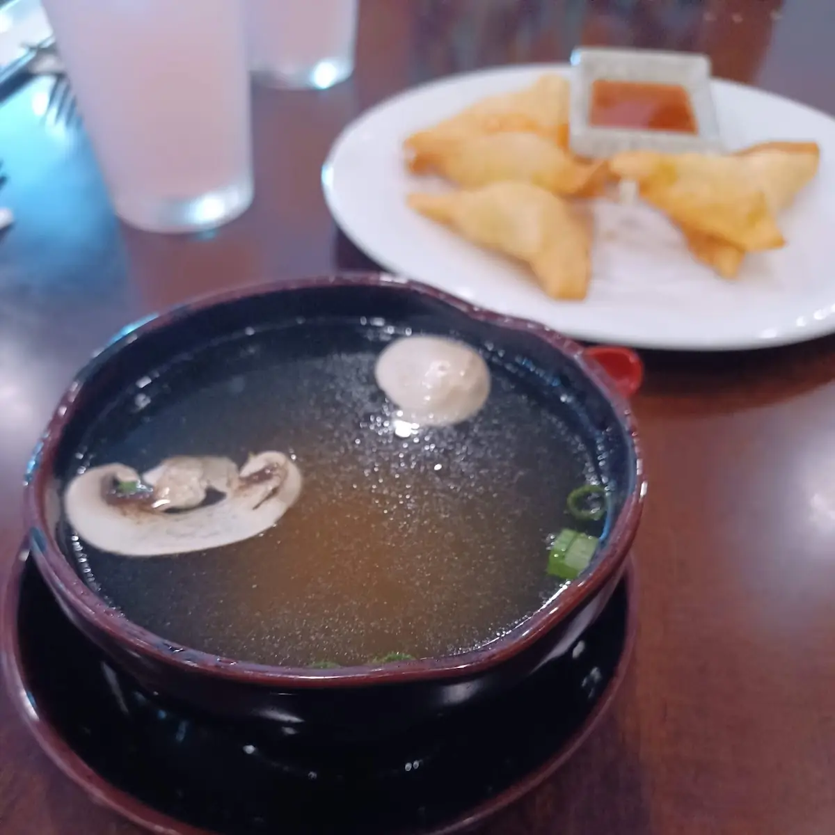 Clear Mushroom Soup