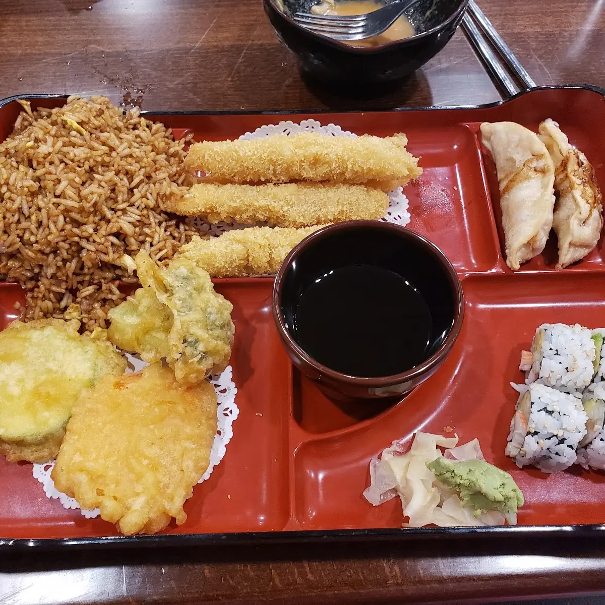 Shrimp Tempura Bento Box