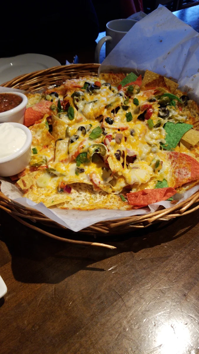 Loaded Nachos, Dusty's Bar & BBQ