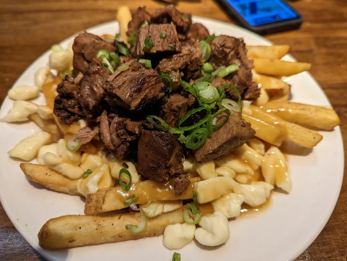 Smokehouse Poutine, Dusty's Bar & BBQ