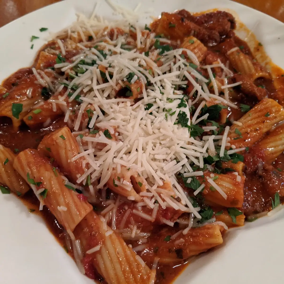 Rigatoni Bolognese
