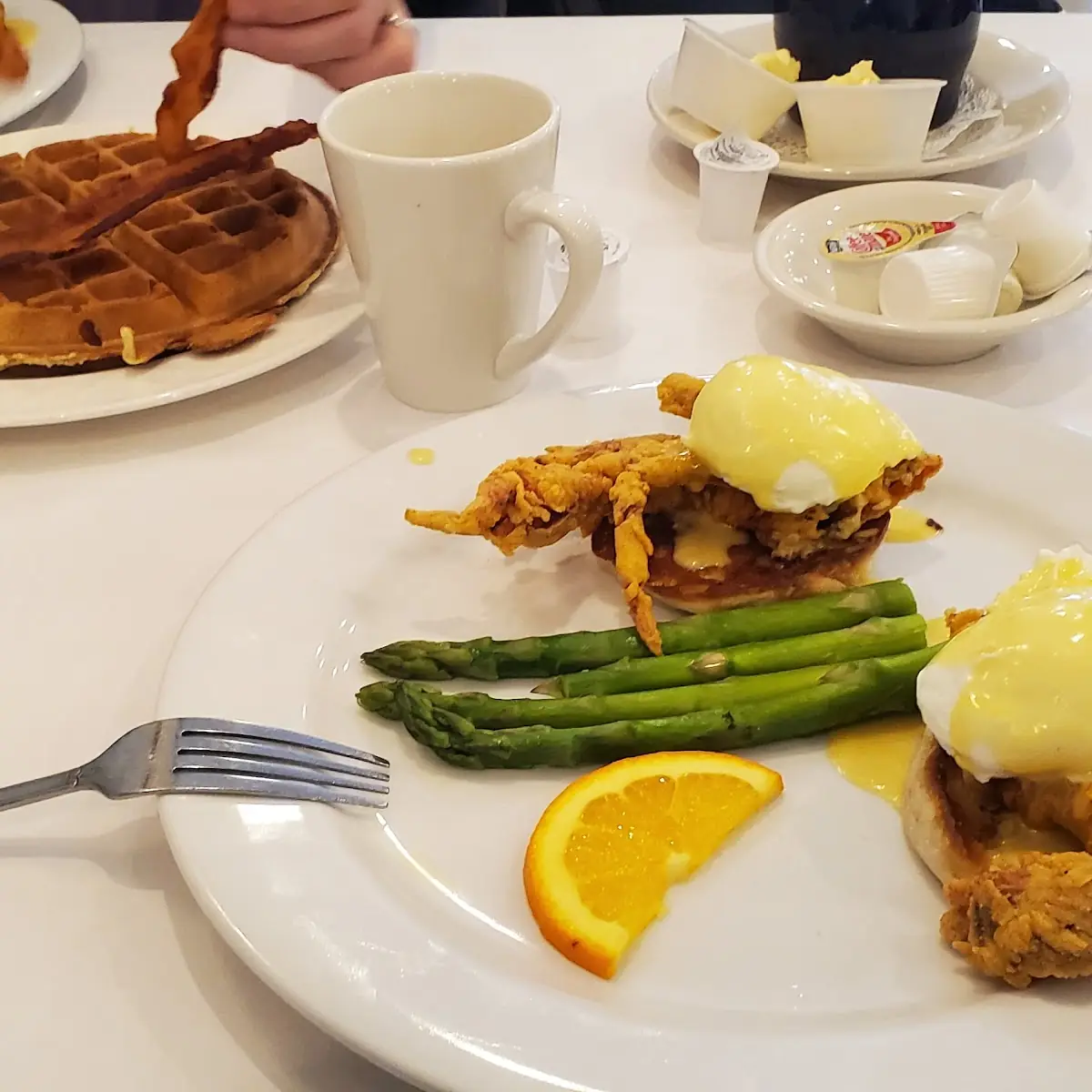 Soft Shell Crab Benedict