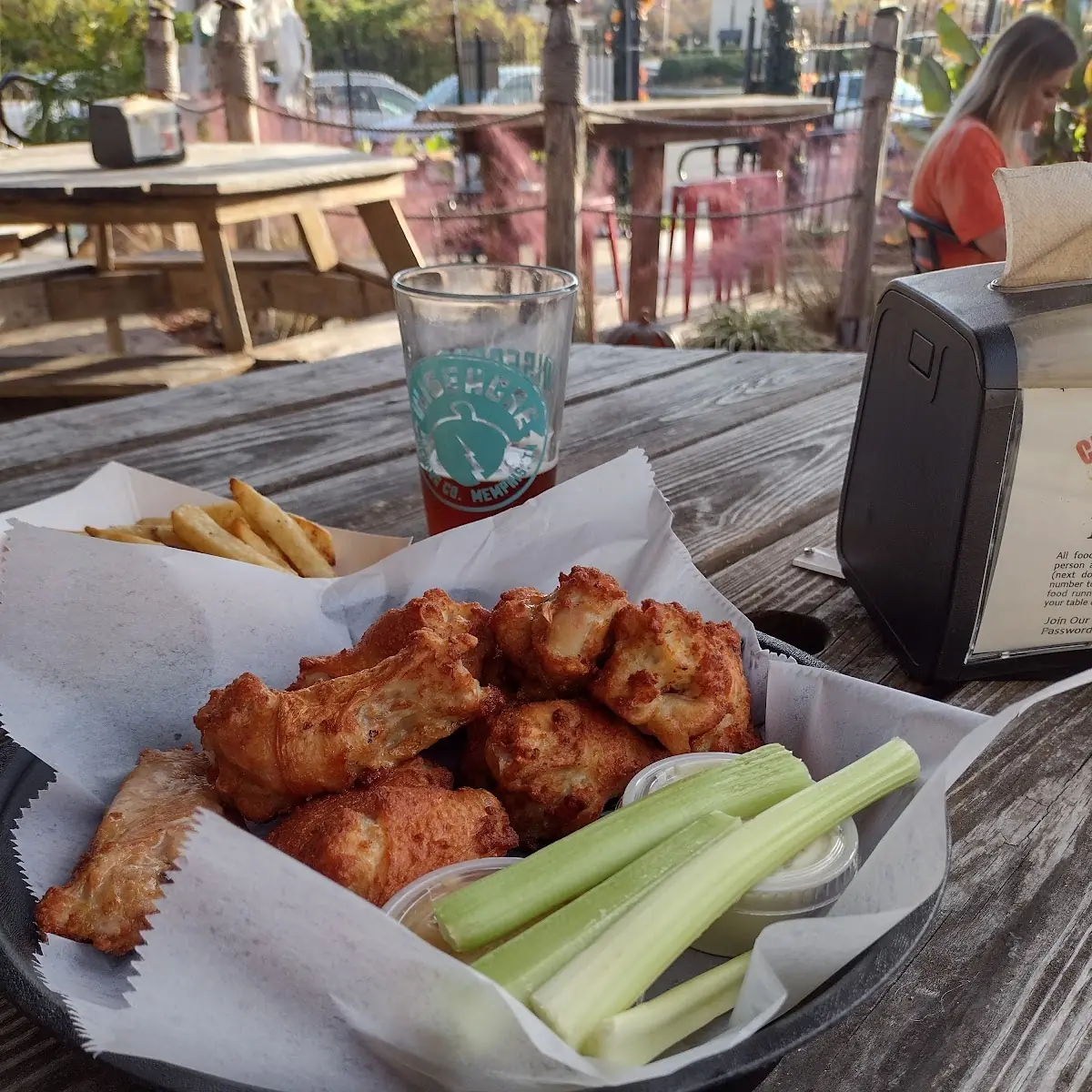 Chicken Wings and Fries