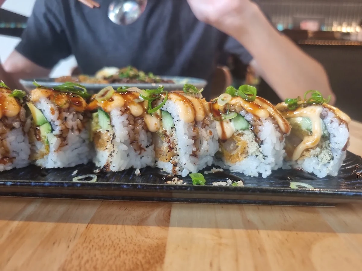 Grilled Mentaiko Prawn Roll, Haku