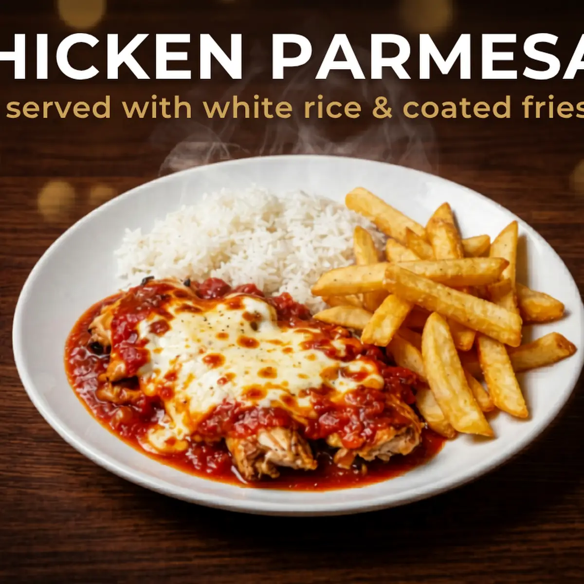 Chicken Parmigiana - Lunch