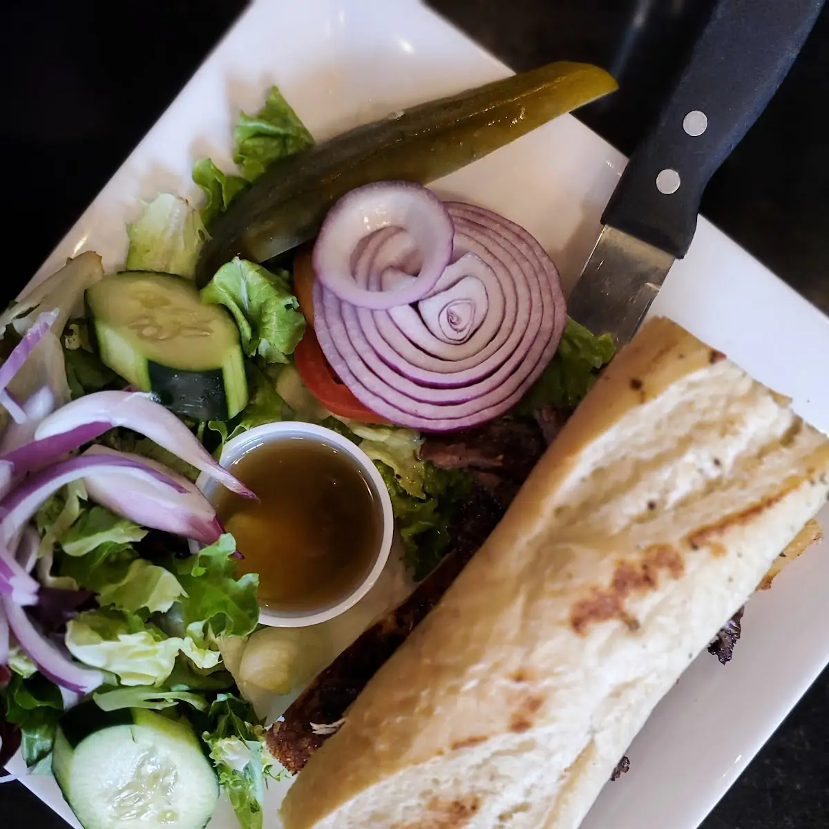 Skirt Steak Sandwich