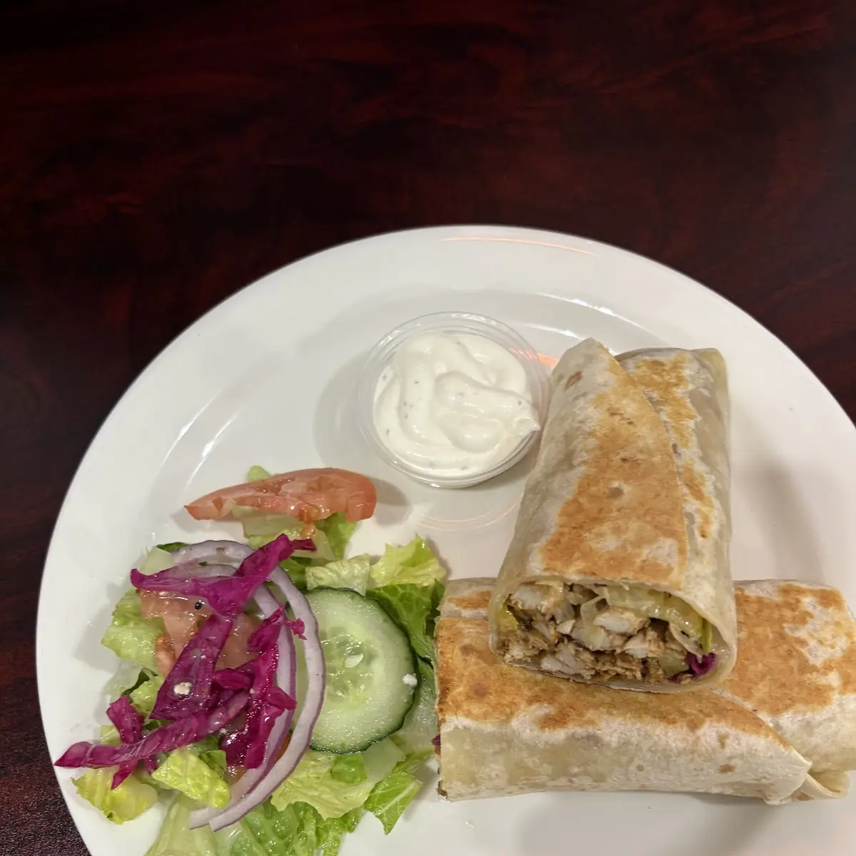 Chicken Shawarma Wrap