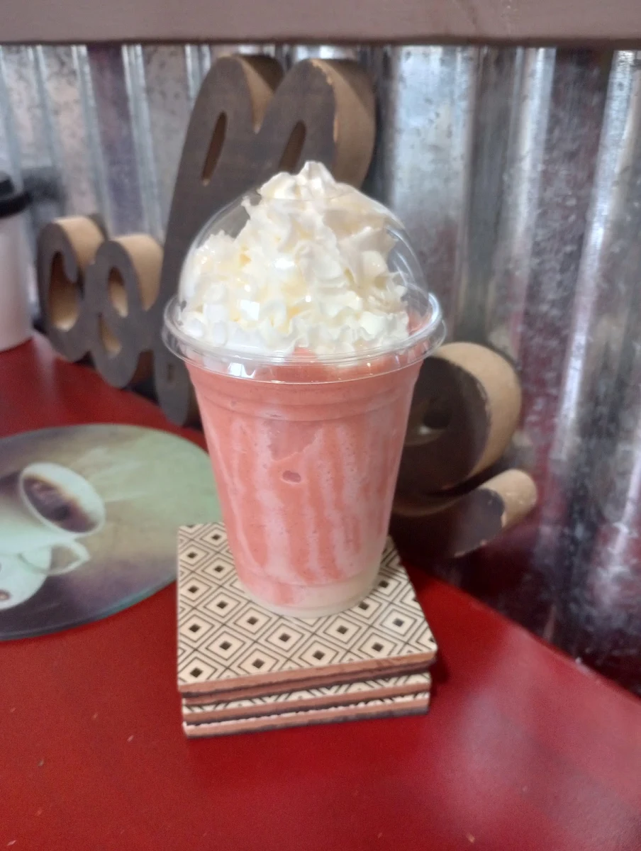 White Chocolate Raspberry Frappe