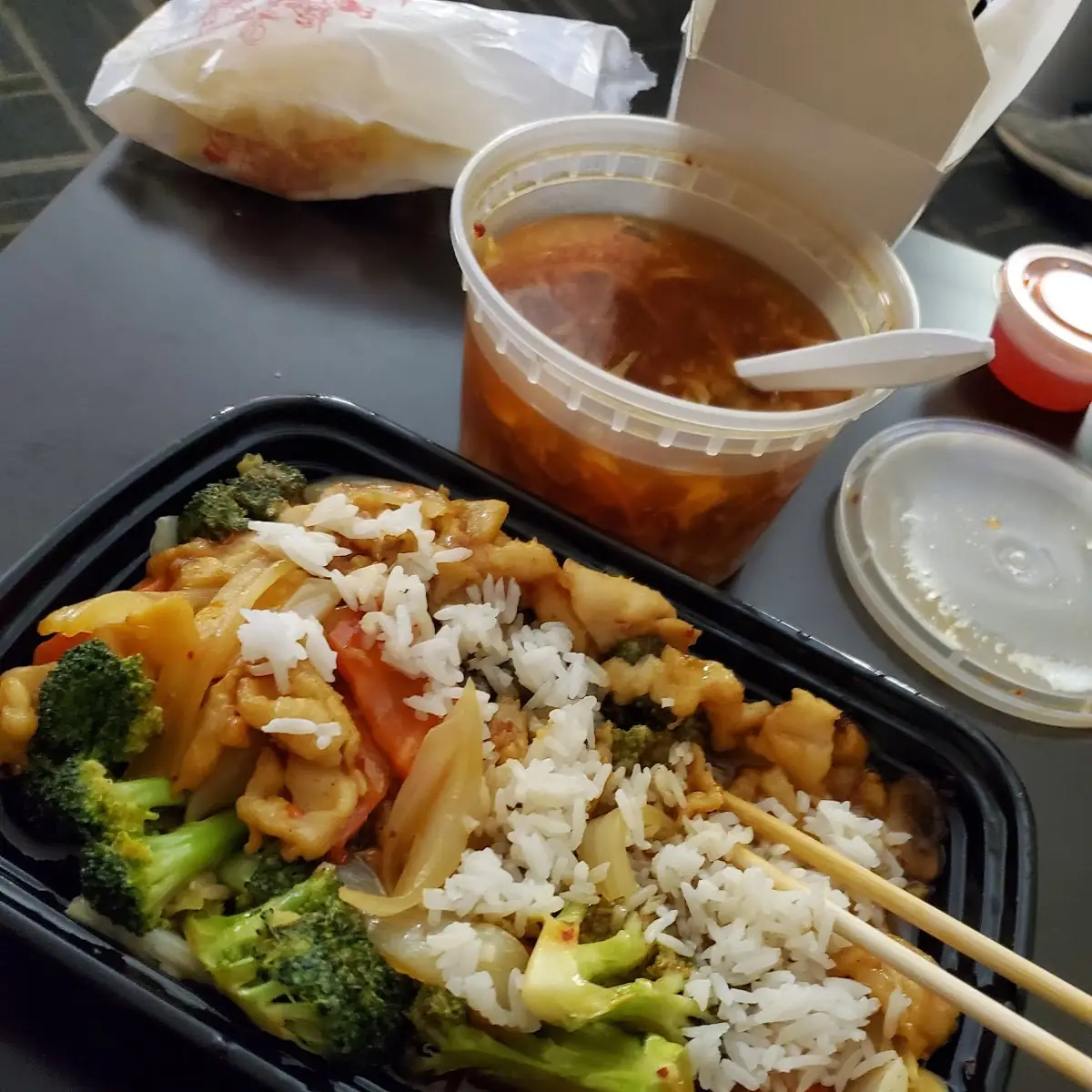 Chicken w Garlic Sauce