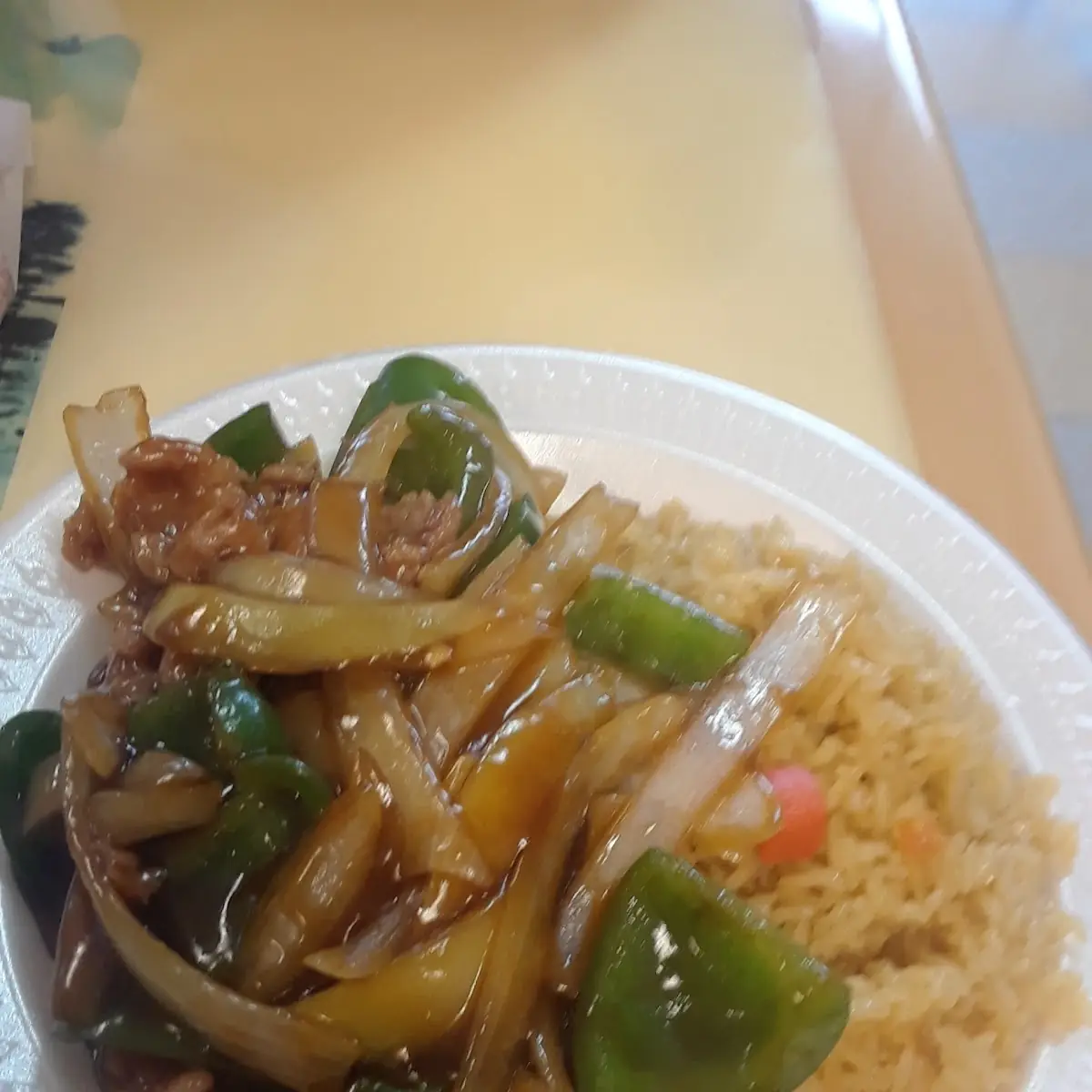 Triple Delight w Garlic Sauce