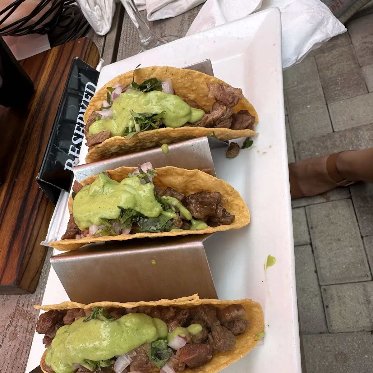 Chicharron Salsa Verde Tacos