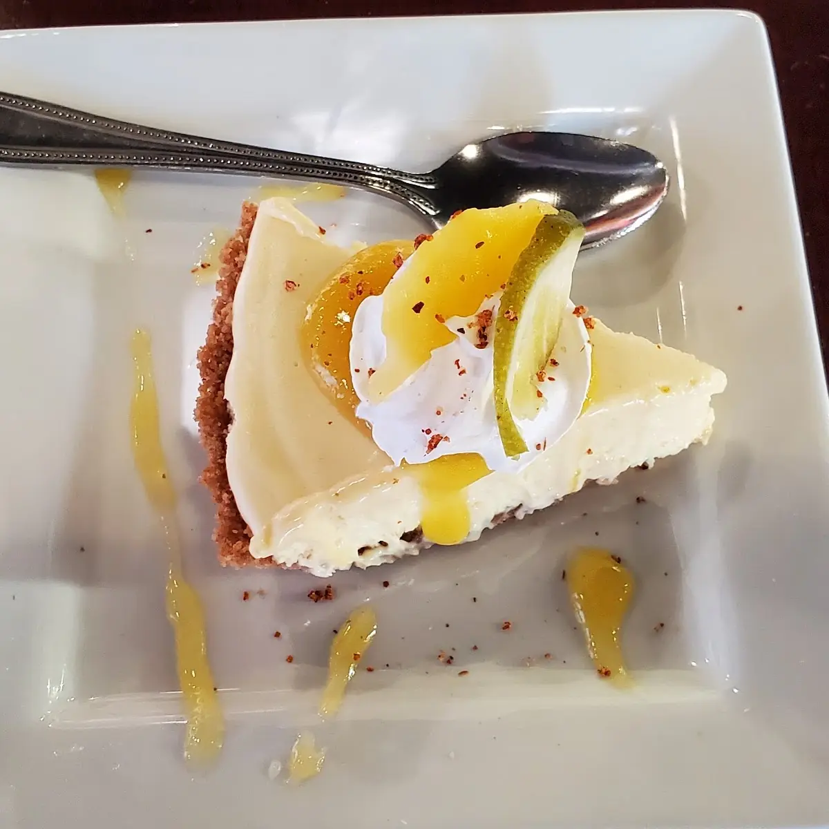 Mango Key lime Pie
