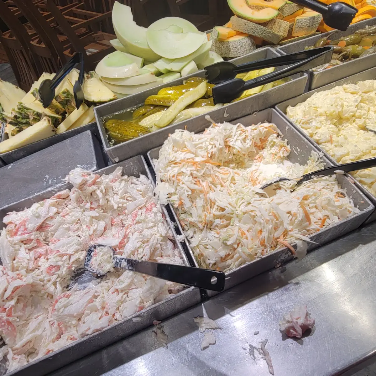 Salad Cold Salad Bar