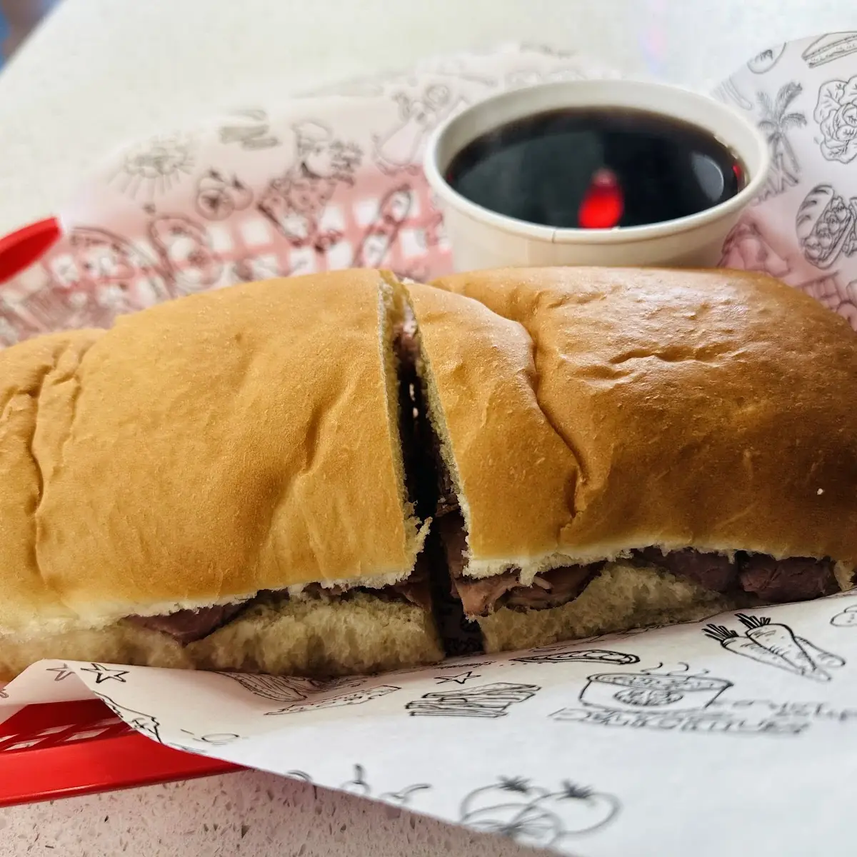 French Dip Sandwich with Au Jus
