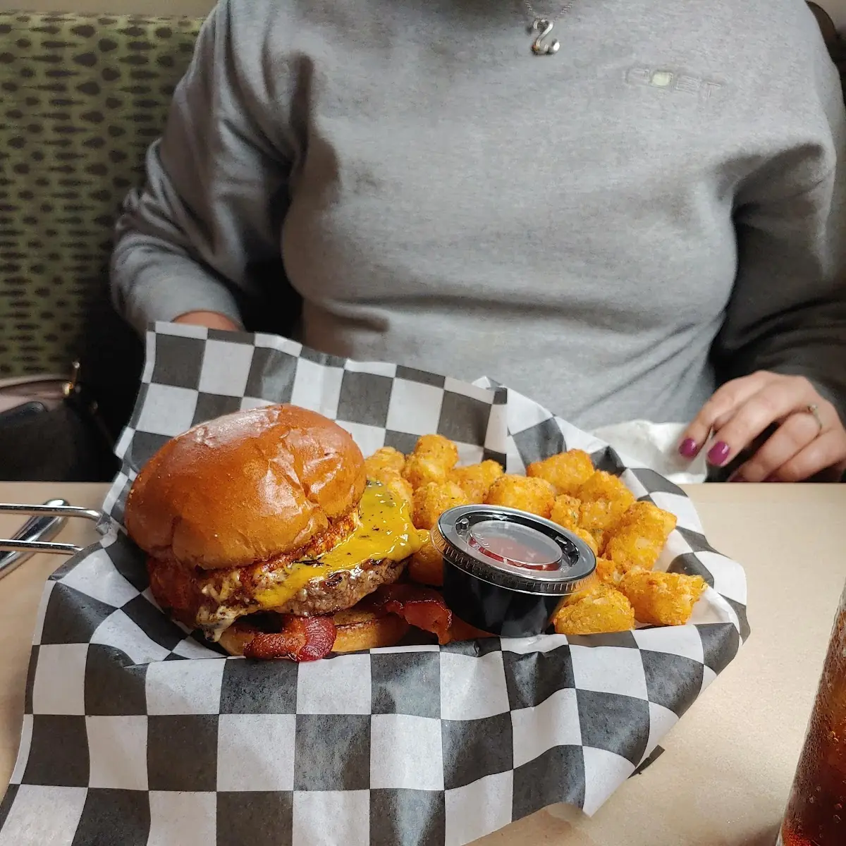 Beer Cheese Burger
