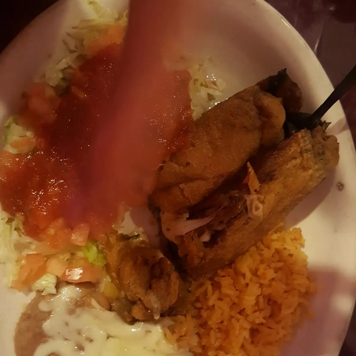 Tamales 3 with Rice & Beans