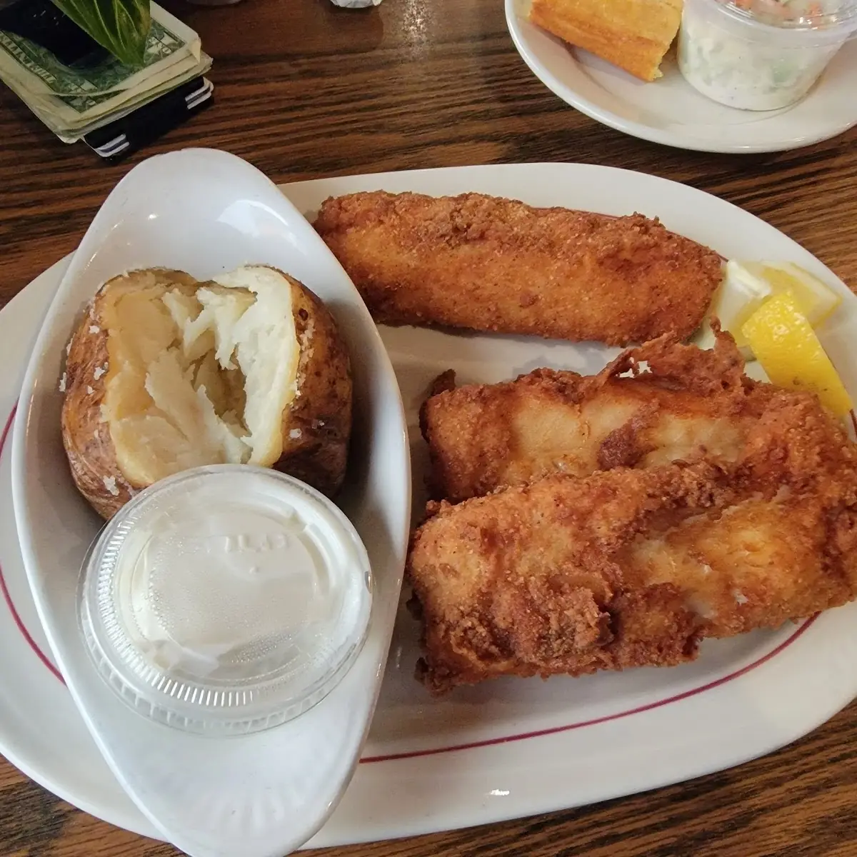 Fried Cod Fish