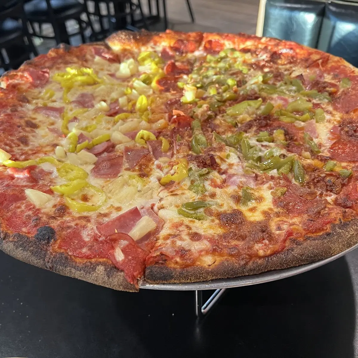 Hawaiian Vegetarian Pizza