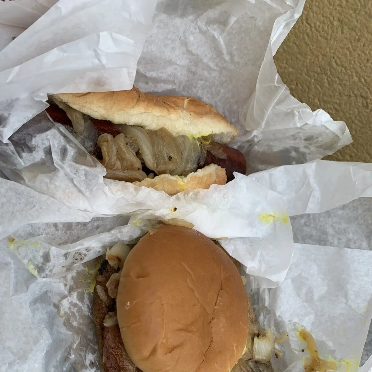 Bone in Pork Chop Sandwich