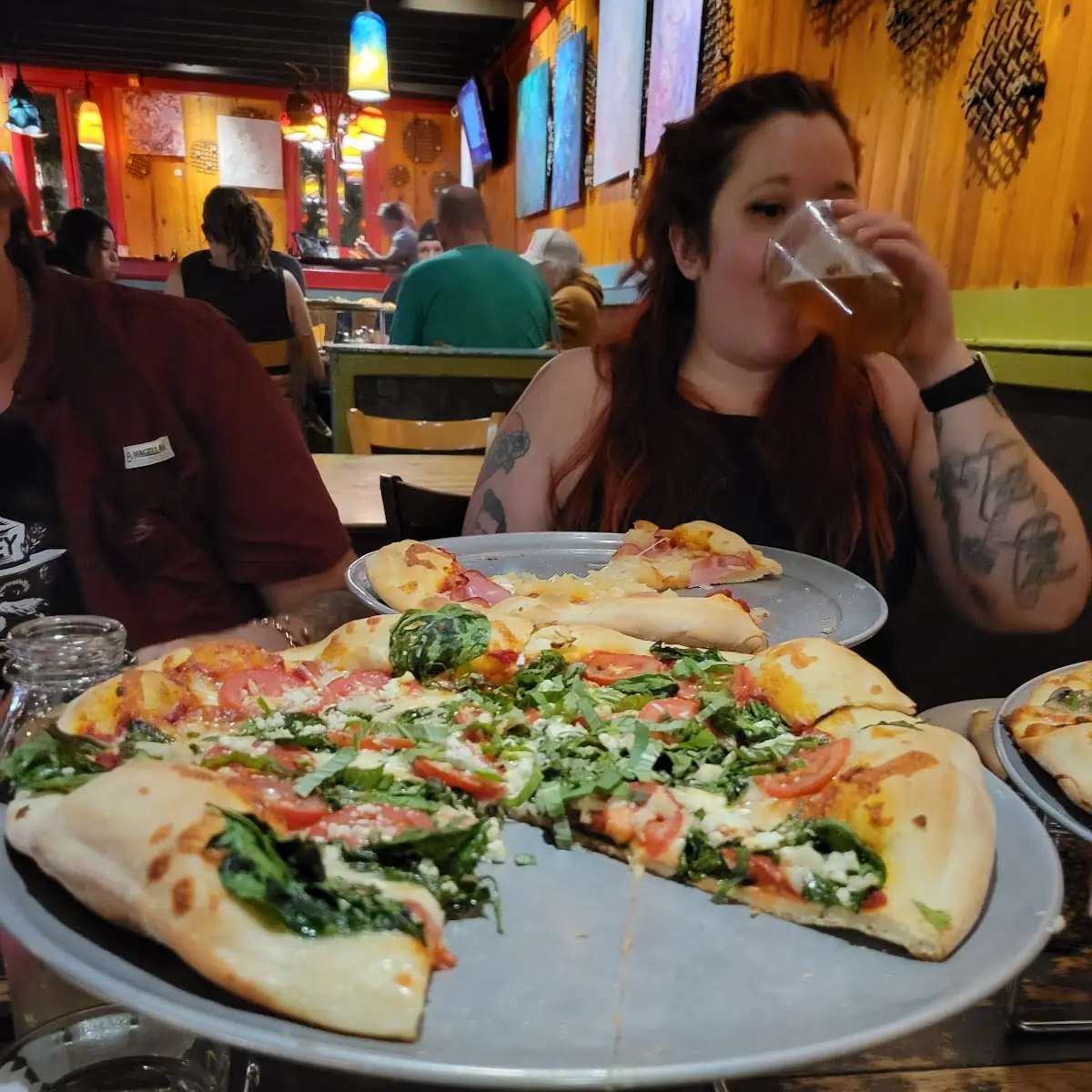 Spinach Pizza