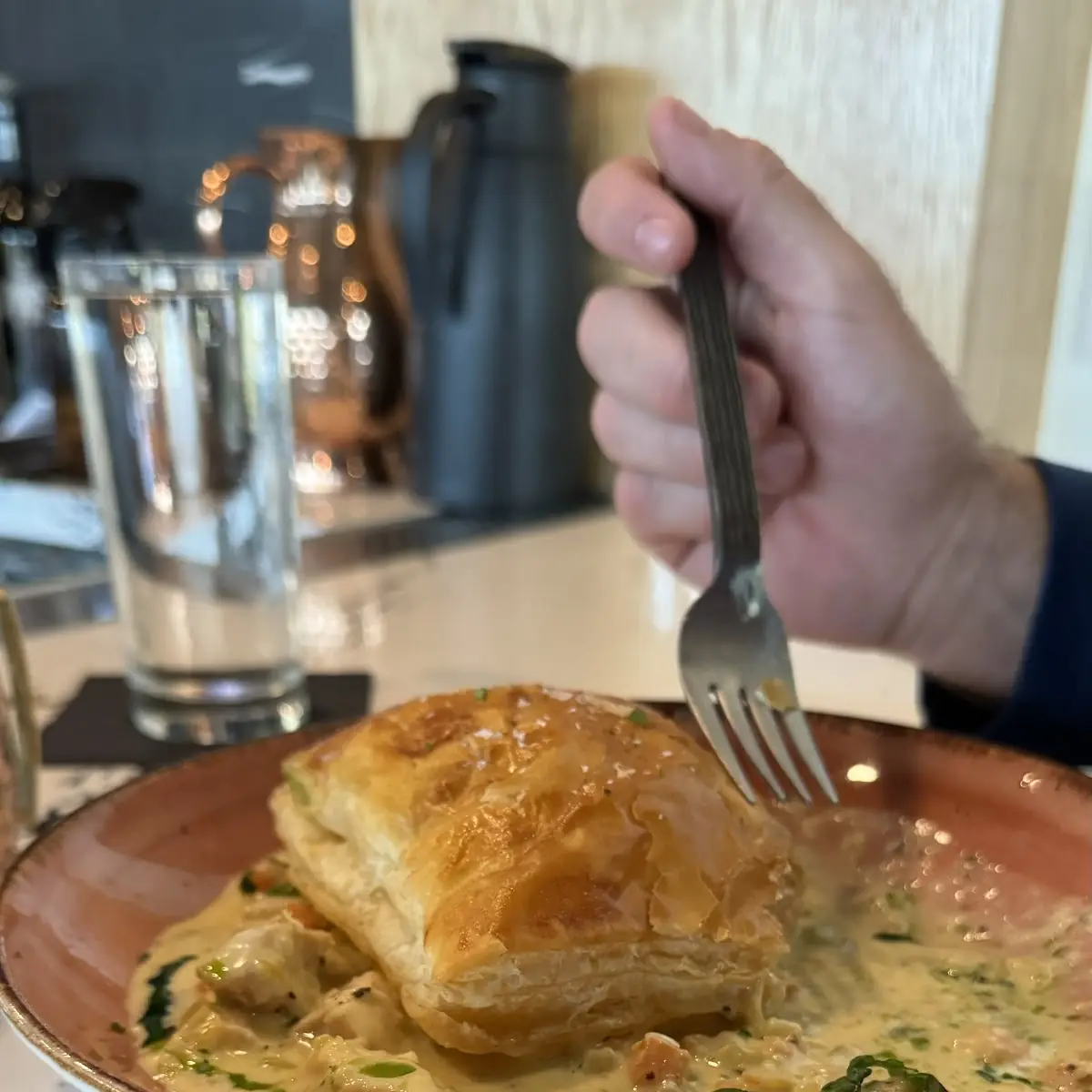 Deconstructed Chicken Pot Pie