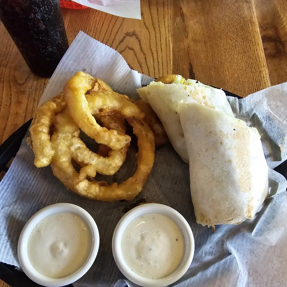 Hand Breaded Onion Rings W