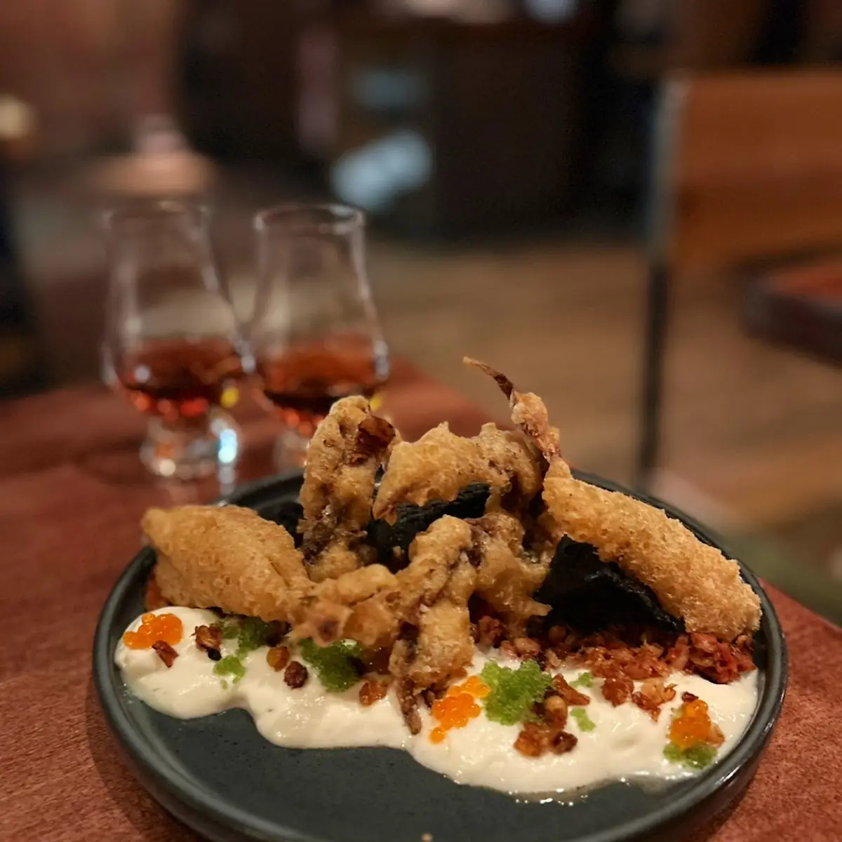 Soft Shell Crab and Corn