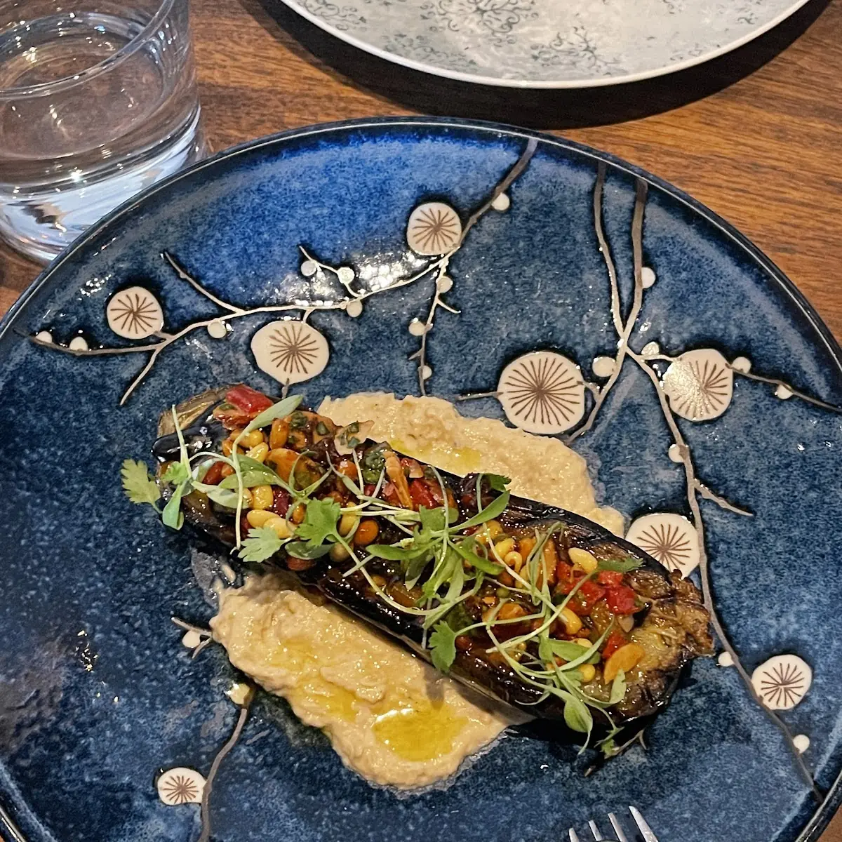 Eggplant Pine Nut Dish