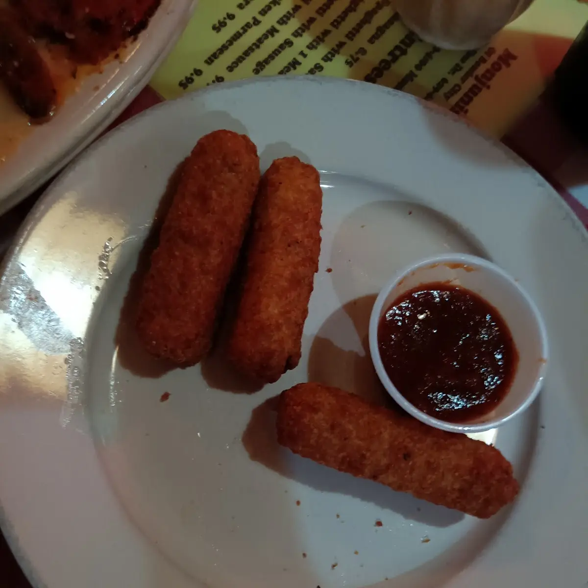Mozzarella Sticks 6 Pieces