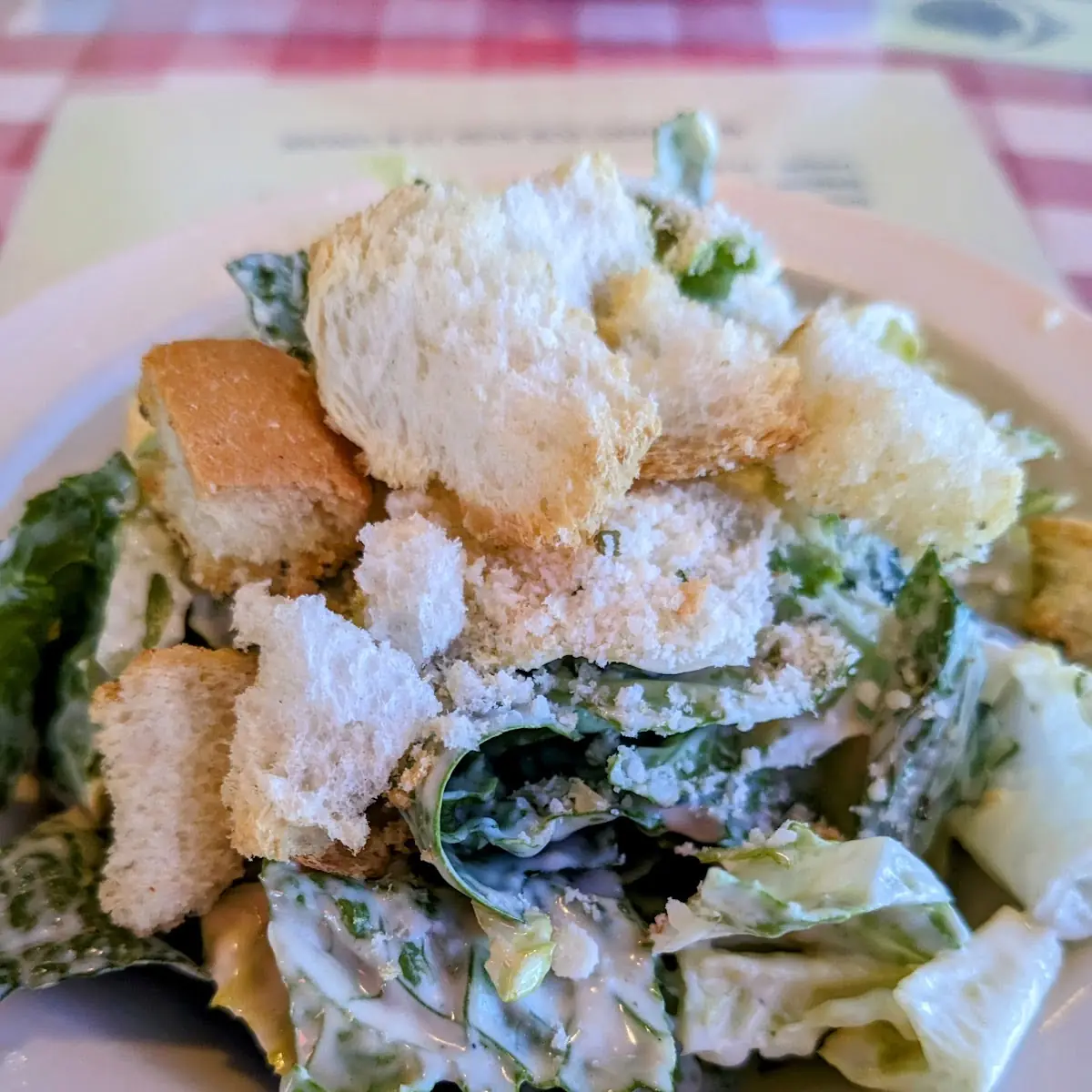 Pan Caesar Salad